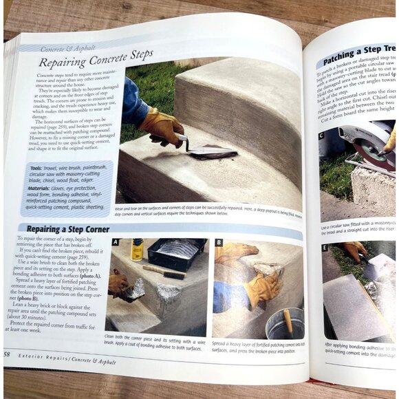 Sears Craftsman Home Repair Complete Step-By-Step Photo Guide Hardcover Book - Picture 3 of 7